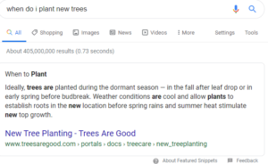 denver seo firm use of featured snippets